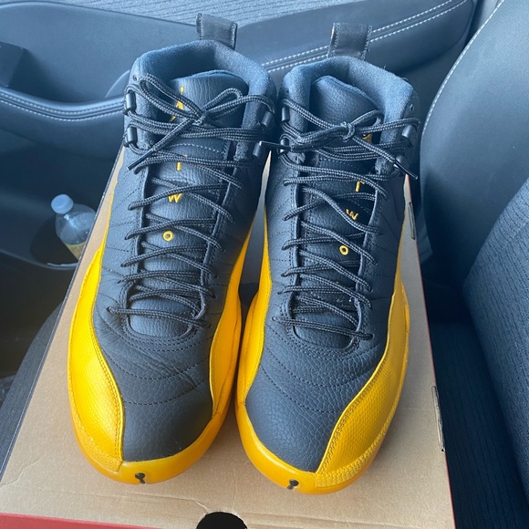 jordan 12 blue and yellow